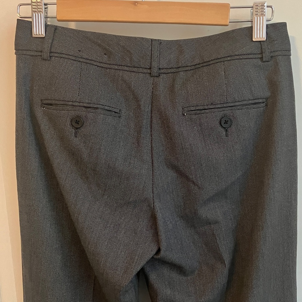 Express Editor Gray Flare Pants - Picture 9 of 9